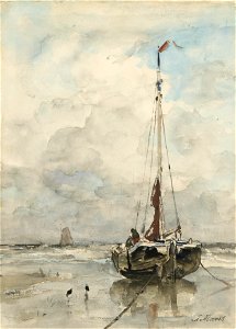Visserspink aan het strand Rijksmuseum SK-A-3681