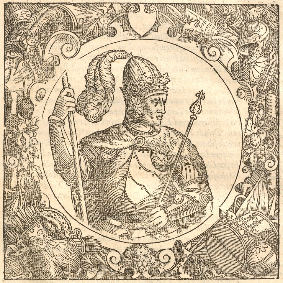 Vitaŭt Vialiki. Вітаўт Вялікі (A. Guagnini, 1578)