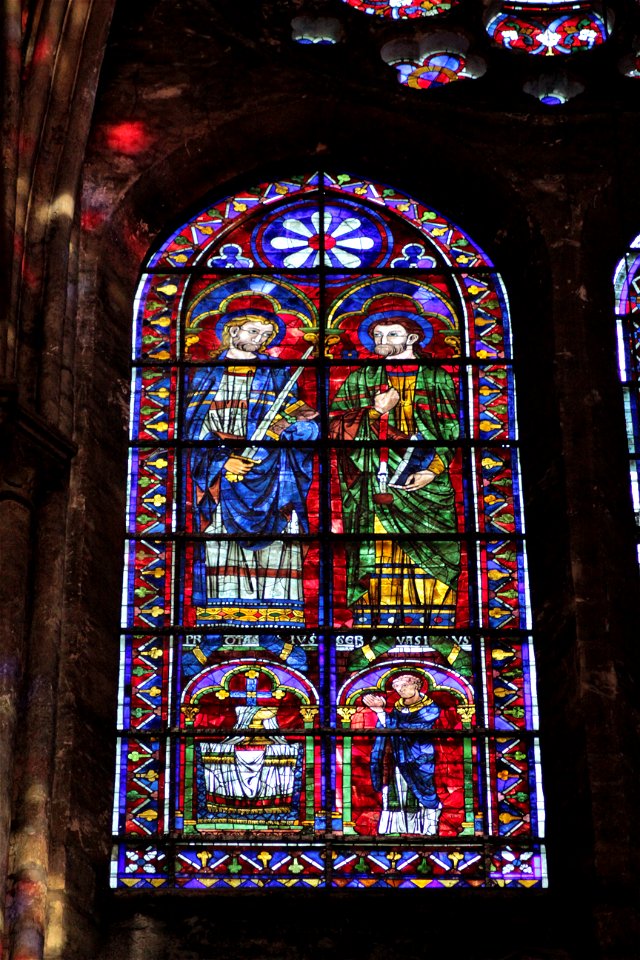 Vitrail Chartres-118-g