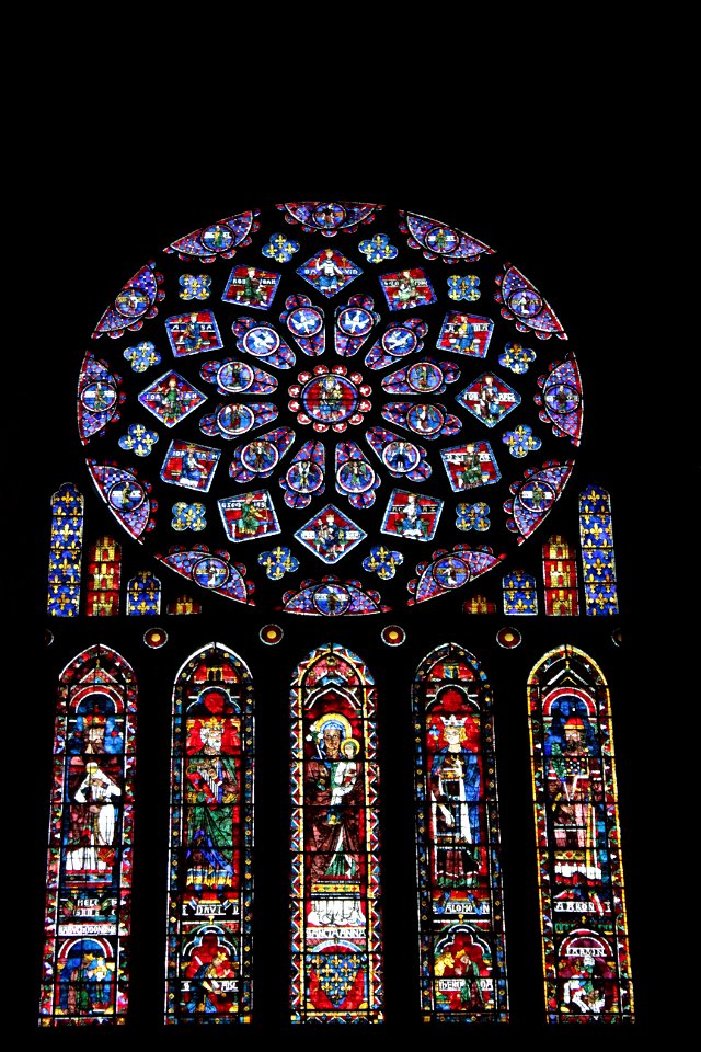 Vitrail Chartres-121