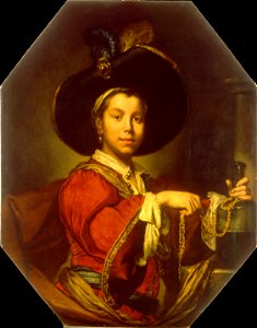 Vittore Ghislandi called Fra Galgario - Portrait of a Young Man (L'allegrezza) - Google Art Project