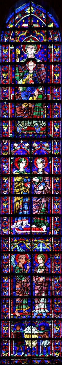 Vitrail Chartres-100 rectifié