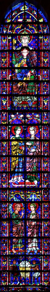 Vitrail Chartres-100 rectifié