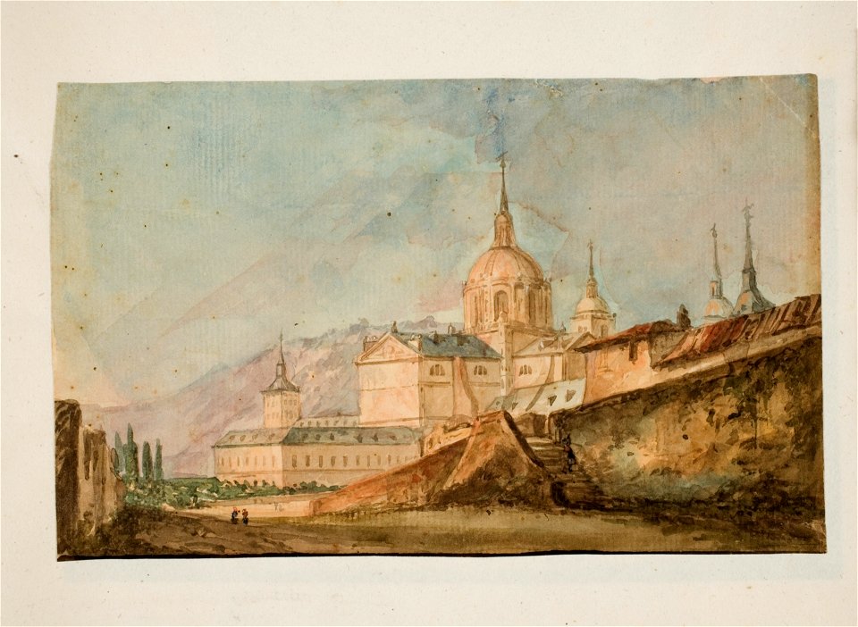 Vista del Monasterio de El Escorial Rico 3