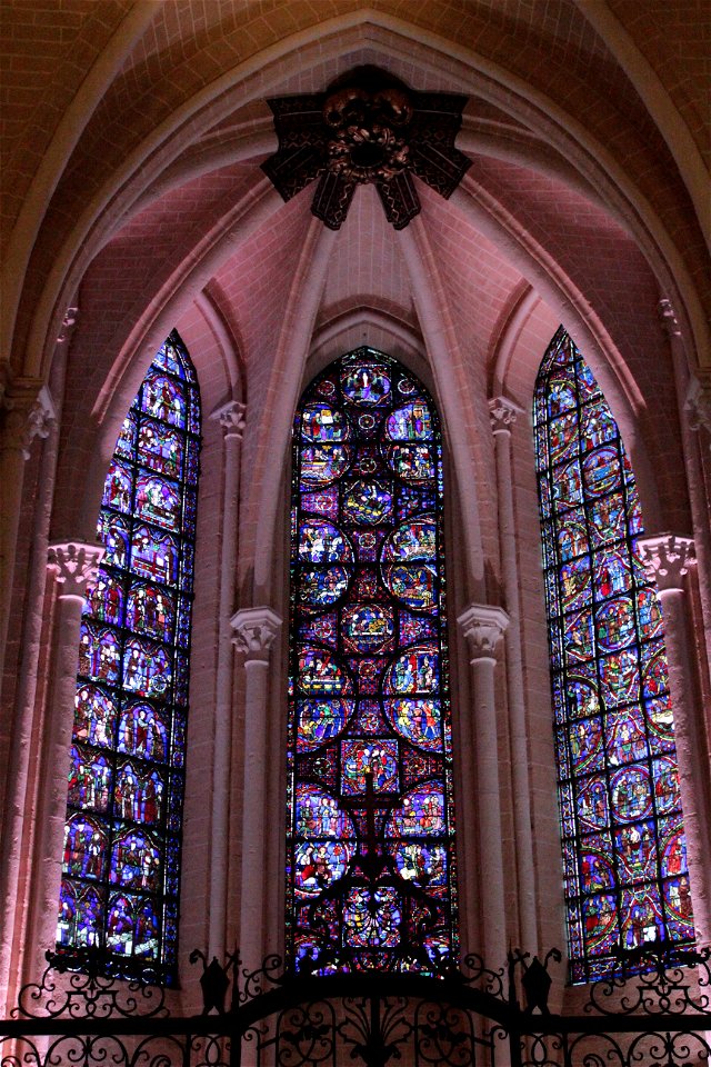 Vitrail Chartres-011 à 015