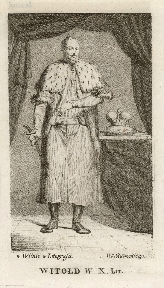 Vitaŭt Vialiki. Вітаўт Вялікі (V. Słaviecki, 1831-41) (2)
