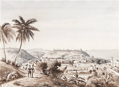 Vista Tomada de Santa Teresa, da Coleção Brasiliana Iconográfica