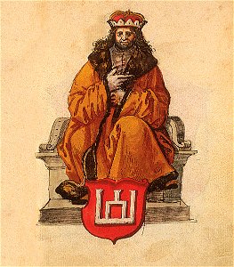 Vitaŭt Vialiki, Kalumny. Вітаўт Вялікі, Калюмны (1555). Free illustration for personal and commercial use.