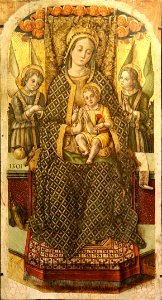Vittorio Crivelli - Vierge et enfant. Free illustration for personal and commercial use.