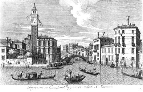 Antonio Visentini - San Geremia and the Entrance of Cannaregio - WGA25133