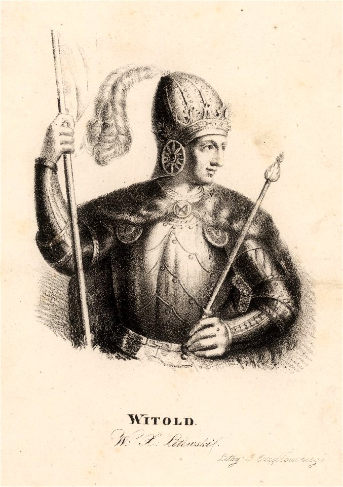 Vitaŭt Vialiki. Вітаўт Вялікі (J. Aziambłoŭski, 1839)