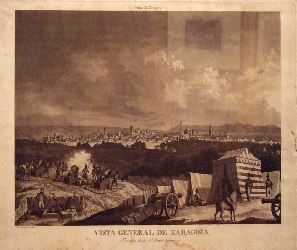 Vista general de Zaragoza