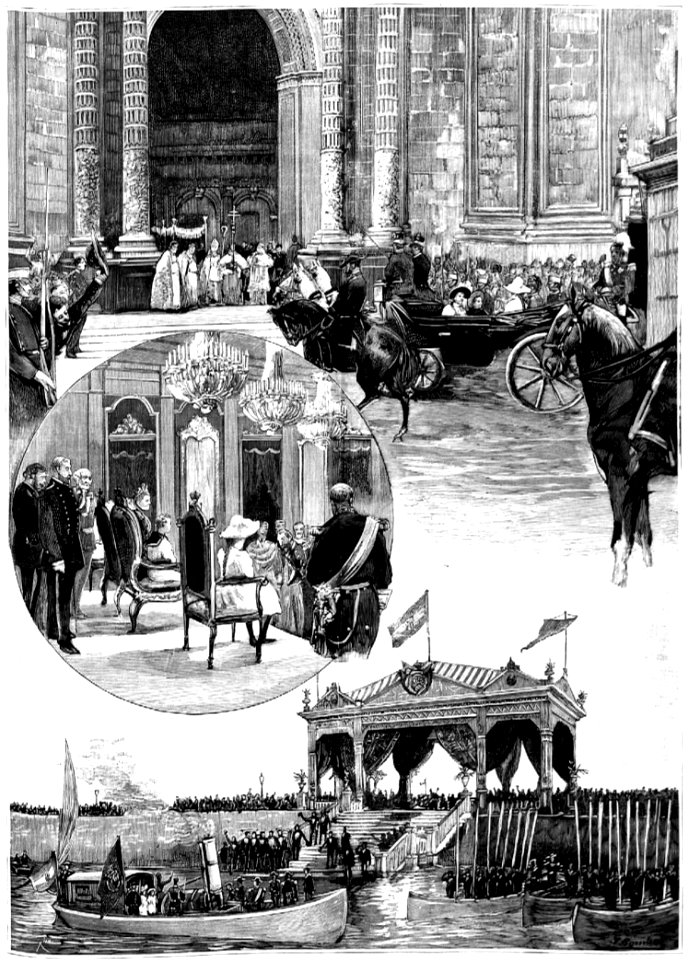 Visita real a Cádiz (octubre de 1892)