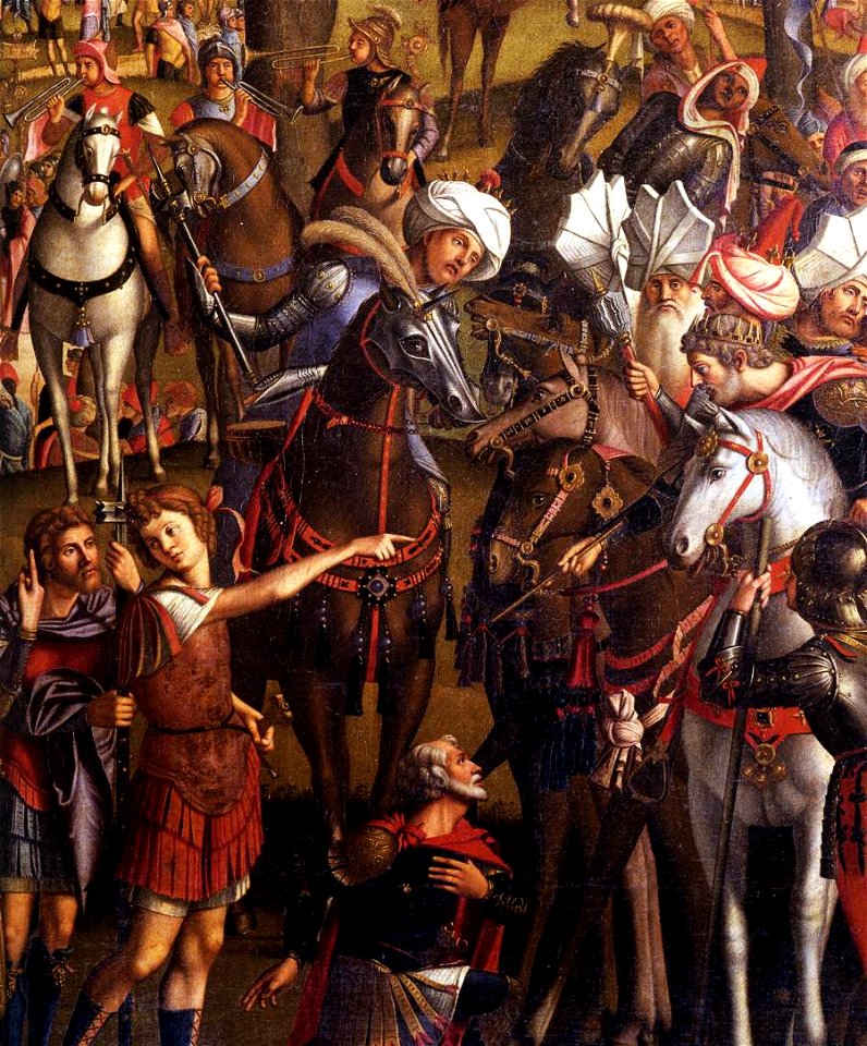 Vittore carpaccio, Crucifixion and Apotheosis of the Ten Thousand Martyrs 02