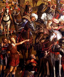 Vittore carpaccio, Crucifixion and Apotheosis of the Ten Thousand Martyrs 02