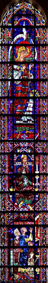 Vitrail Chartres-101 rectifié