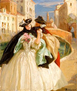 Vittorio Emanuele Bressanin Karneval in Venedig