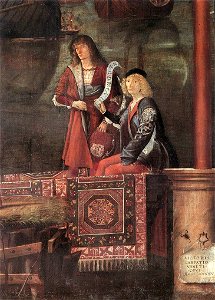Vittore carpaccio, Departure of the Pilgrims 02
