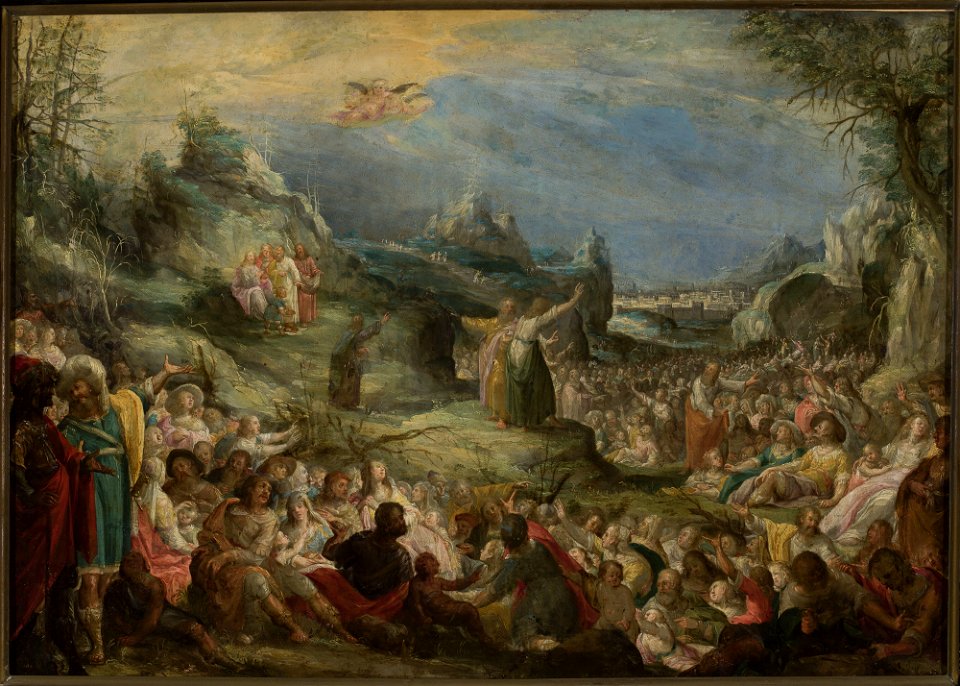 Vitus Heinrich - Miracle of the multiplication of bread - M.Ob.830 MNW - National Museum in Warsaw