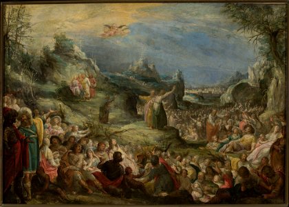 Vitus Heinrich - Miracle of the multiplication of bread - M.Ob.830 MNW - National Museum in Warsaw