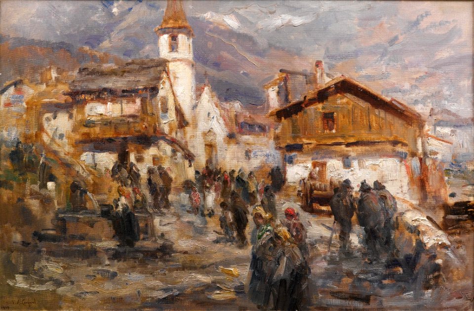 Vittore Antonio Cargnel Festtag 1919