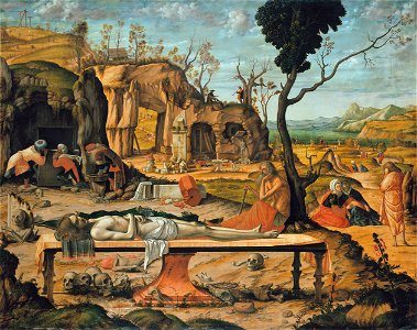 Vittore Carpaccio - Preparation of Christ's Tomb - Google Art Project