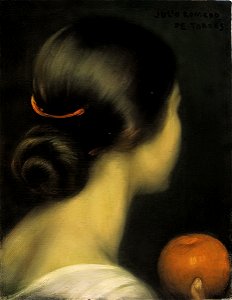 Viva el pelo by Julio Romero de Torres