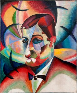 Vladimir Baranov-Rossine - Self-Portrait (4)