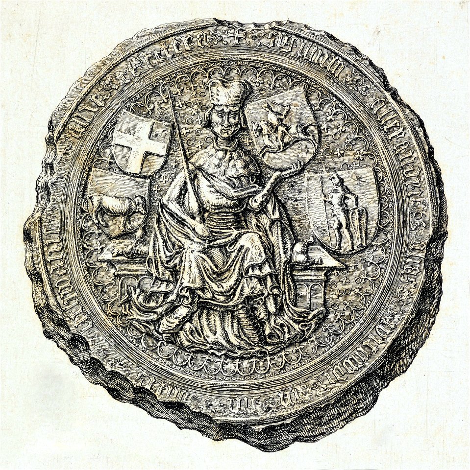 Vitaŭt Vialiki. Вітаўт Вялікі (K. Kielisiński, 1407, 1841)