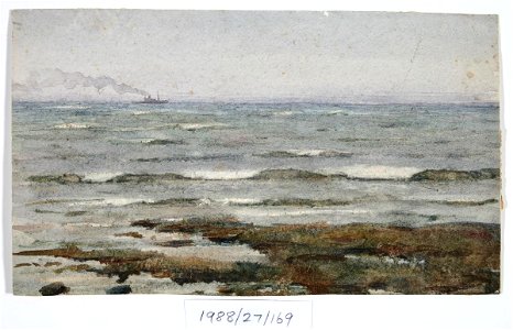 Vivian Smith 1988-27-169 - Untitled (Seascape) - Sarjeant Gallery