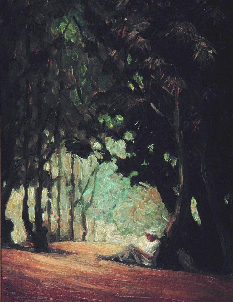 Vivian Smith - Under the Trees, Otaki - Sarjeant Gallery