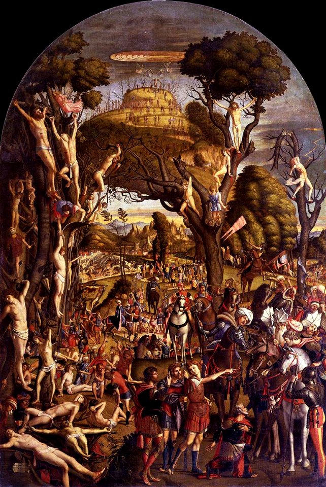 Vittore Carpaccio - The Ten Thousand Martyrs on the Mount Ararat - WGA4376