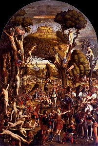 Vittore Carpaccio - The Ten Thousand Martyrs on the Mount Ararat - WGA4376