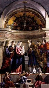 Vittore carpaccio, Presentation of Jesus in the Temple 1510 01