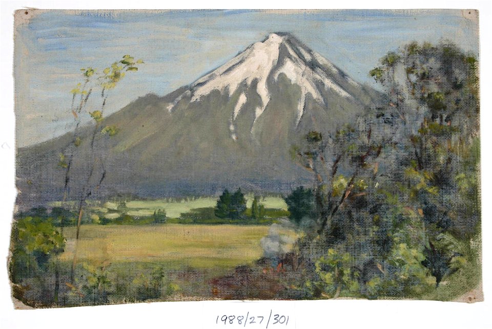 Vivian Smith - Untitled (Mountain scene)2 - Sarjeant Gallery