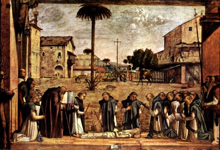 Vittore Carpaccio Funeral of St Jerome
