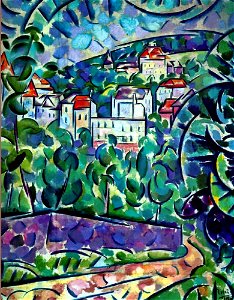 Vladimir Baranov-Rossine - Road Landscape
