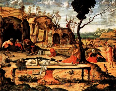 Vittore carpaccio, cristo morto