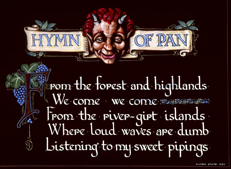Vivian Smith - Untitled (Hymn of Pan) - Sarjeant Gallery