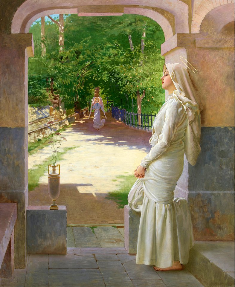 Vittorio Matteo Corcos - Annunciazione
