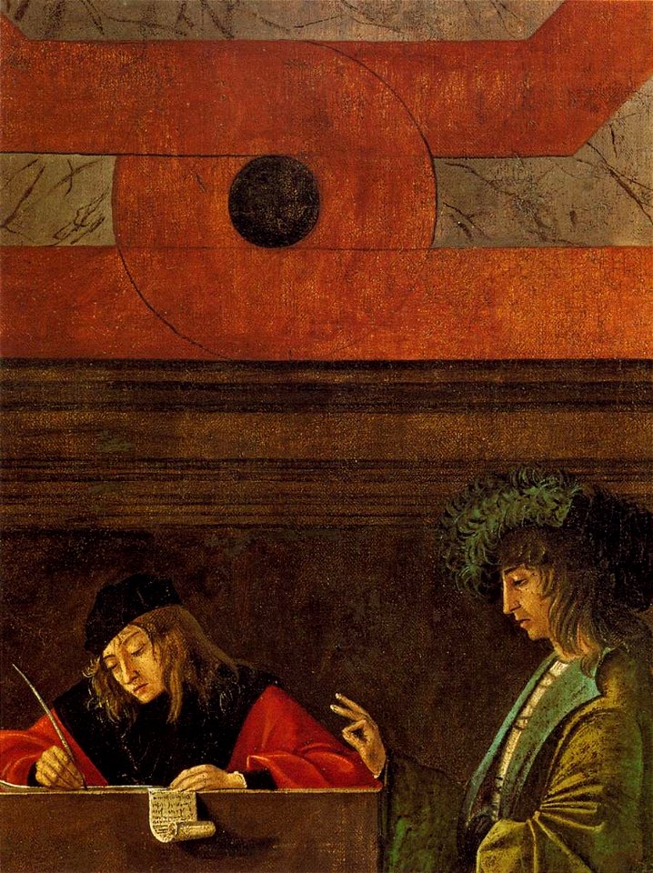 Vittore carpaccio, Ambassadors Depart 03