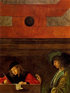 Vittore carpaccio, Ambassadors Depart 03