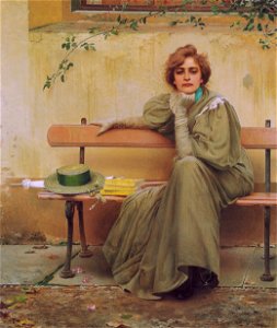 Vittorio Matteo Corcos - Dreams - 1896