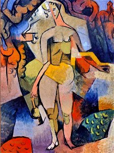 Vladimir Baranov-Rossine - Woman with a Jug