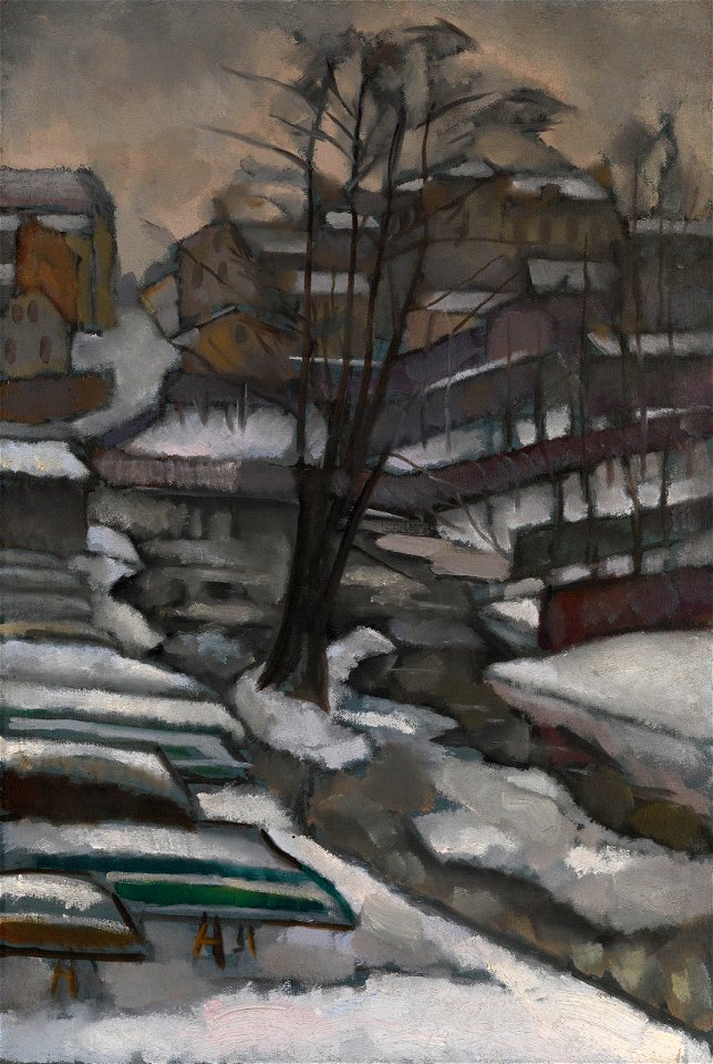 Vladimir Baranov-Rossine - St Petersburg in Winter