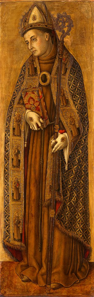 Vittorio Crivelli - De heilige Lodewijk van Frankrijk