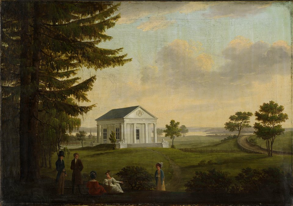Carl Frederik Vogt - Temple of Thankfullness at Ullevål - NMK.2019.0356 - National Museum of Art, Architecture and Design