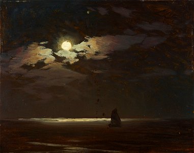 Vladimir Orloffskij - Kuutamo - A II 1382 - Finnish National Gallery
