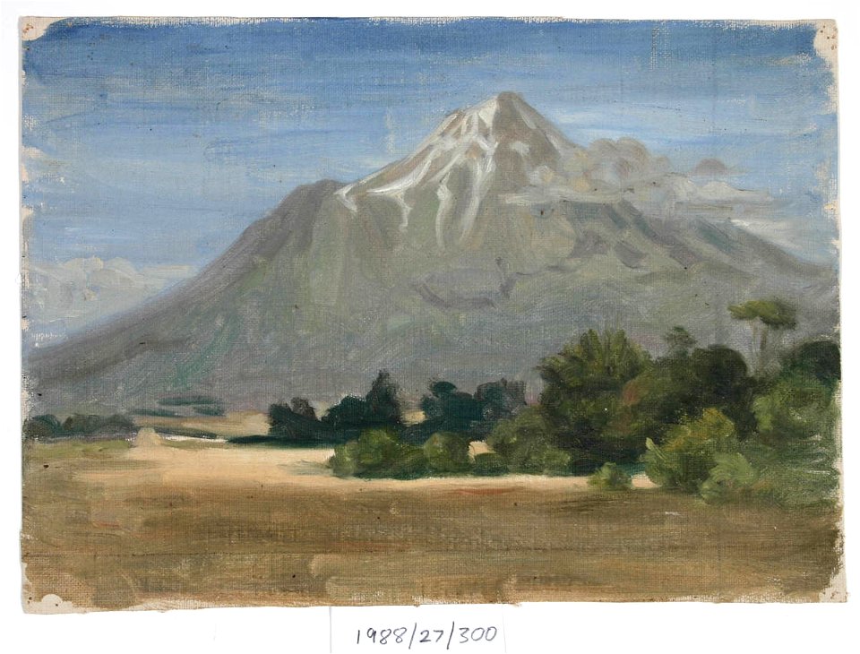 Vivian Smith - Untitled (Mountain scene) - Sarjeant Gallery