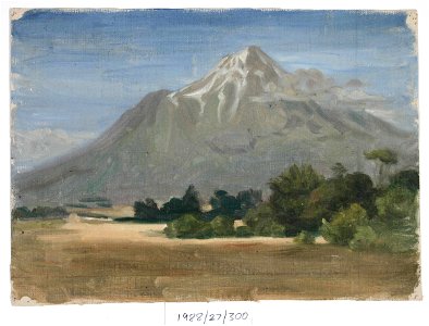 Vivian Smith - Untitled (Mountain scene) - Sarjeant Gallery